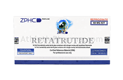 Retatrutide 60mg (ZPHC) упаковка 5 флаконов (12mg x 5)