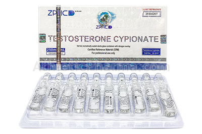 Testosterone Cypionate (ZPHC) 10 ампул (1ml x 10)