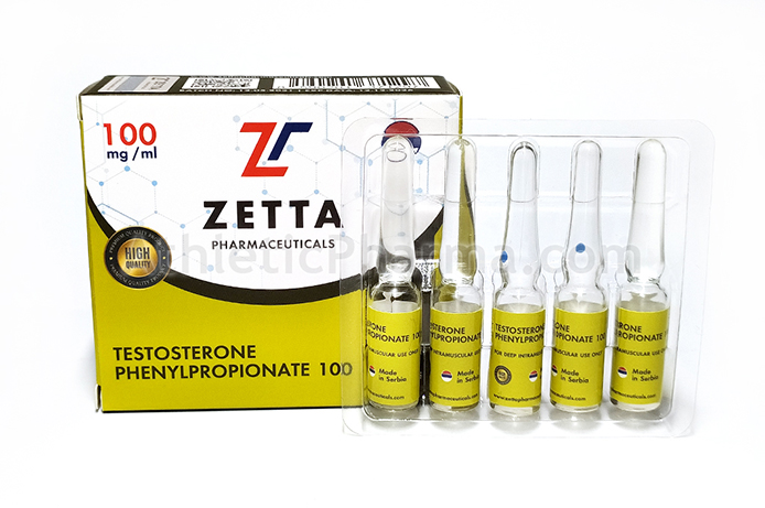 Testosterone Phenylpropionate 100 (ZETTA) ампула 1ml